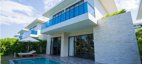 Beach Front Villa 3 bed room